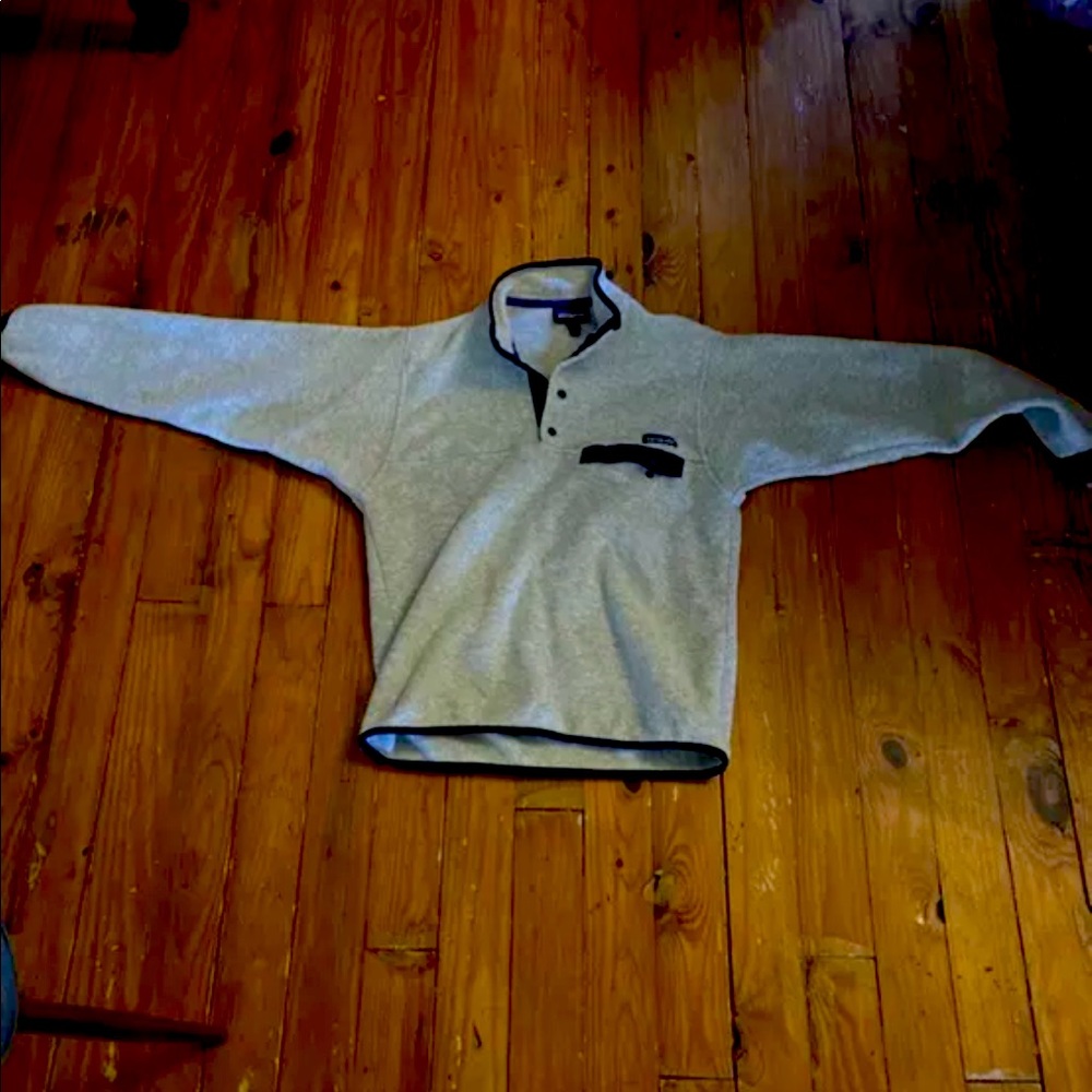 EXCELLENT CONDITION Patagonia synchilla snap. PET FREE SMOKE FREE